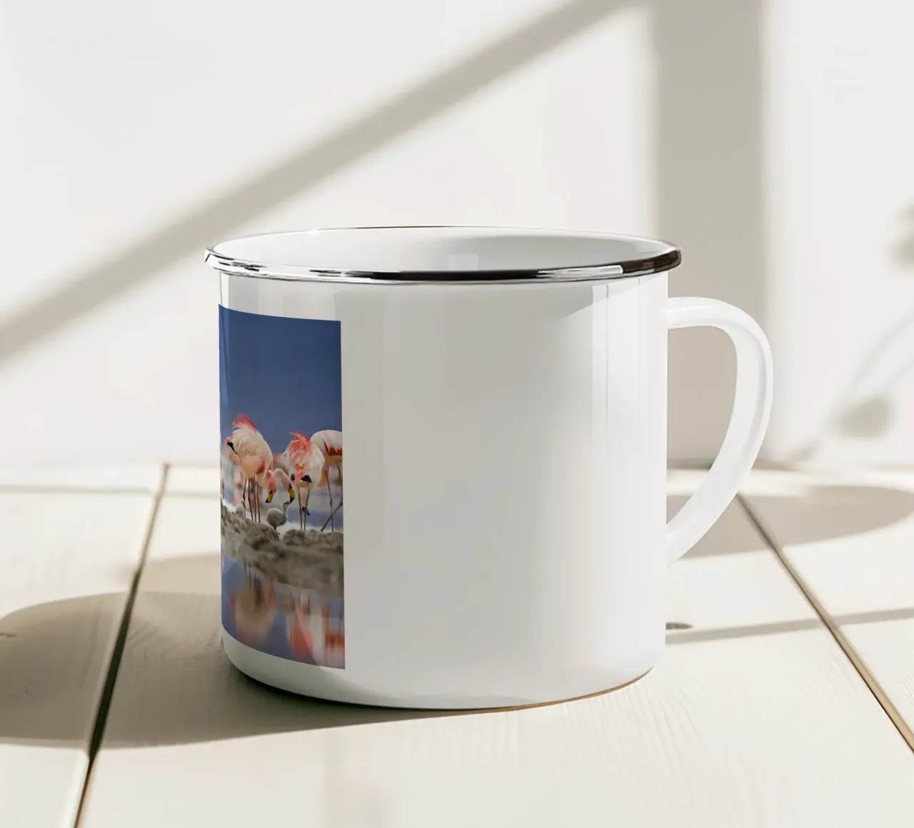 Poster animali 148 tazza in smalto da Korrie Lane