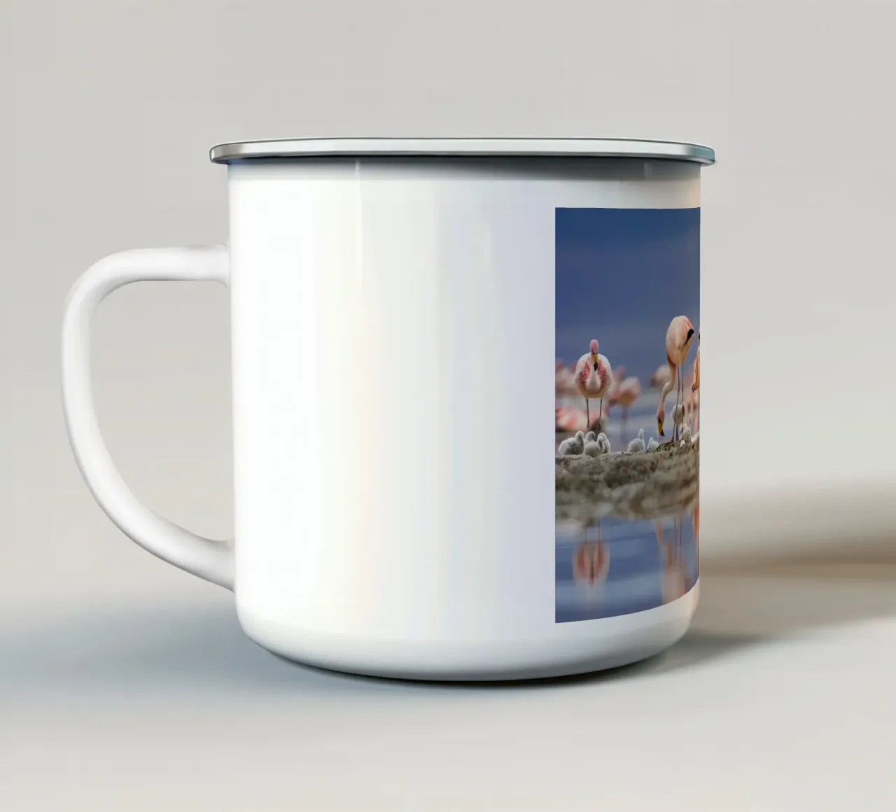 Poster animali 148 tazza in smalto da Korrie Lane