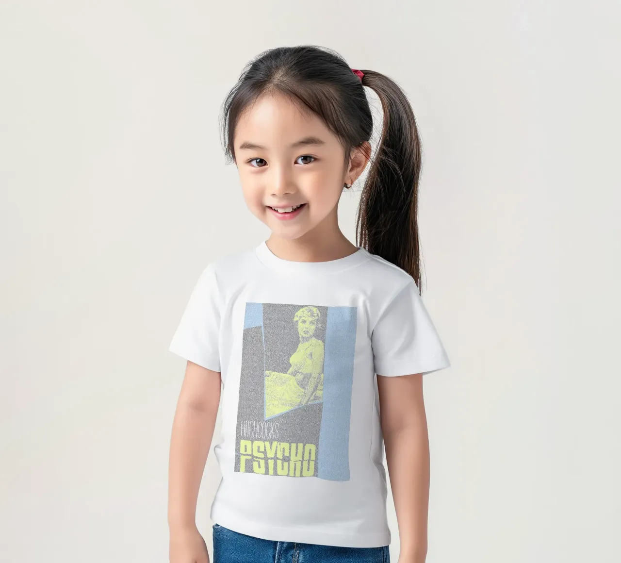 Psycho kinder t-shirt van Robotic Ewe
