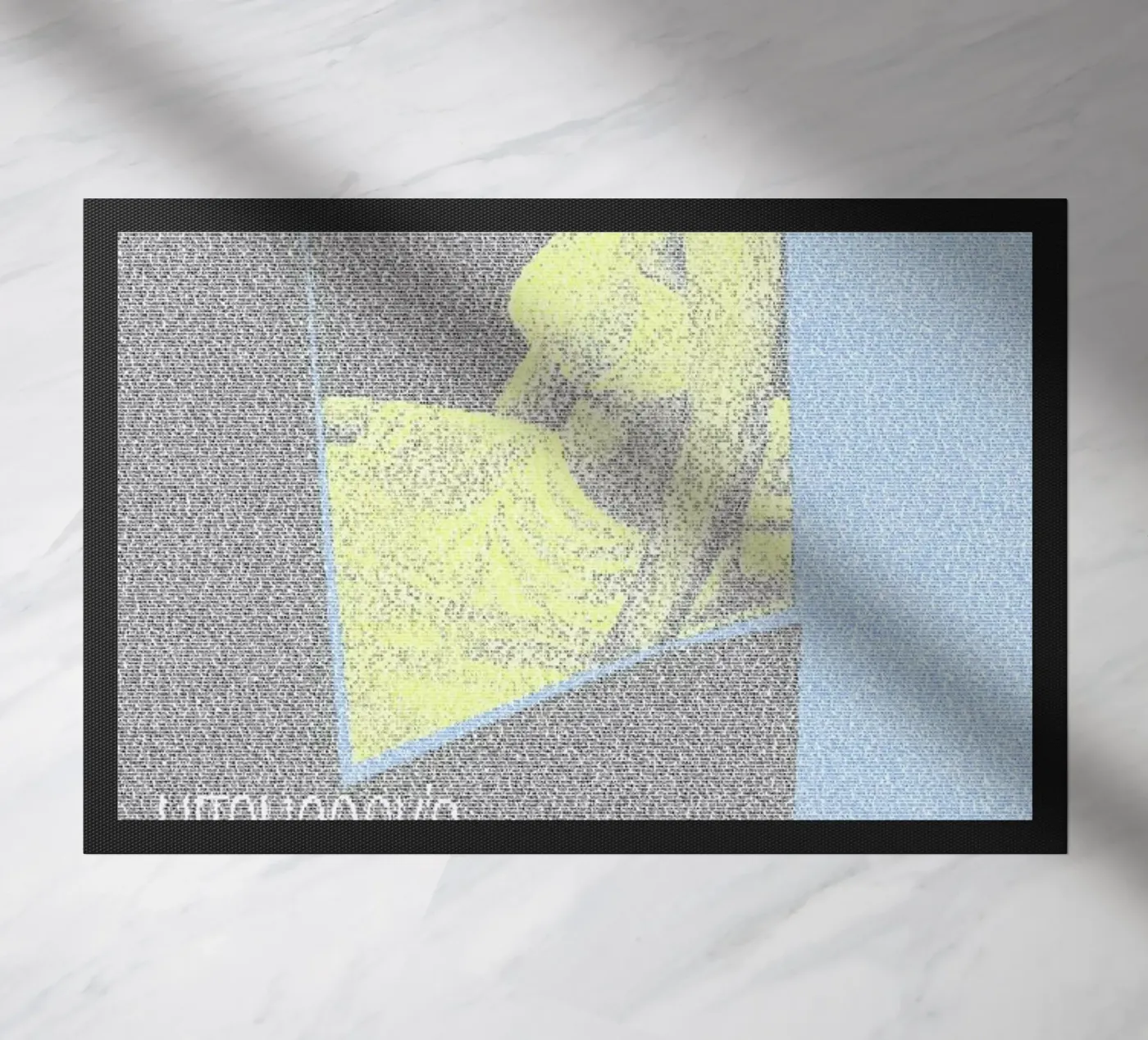 Psycho Fußmatte von Robotic Ewe