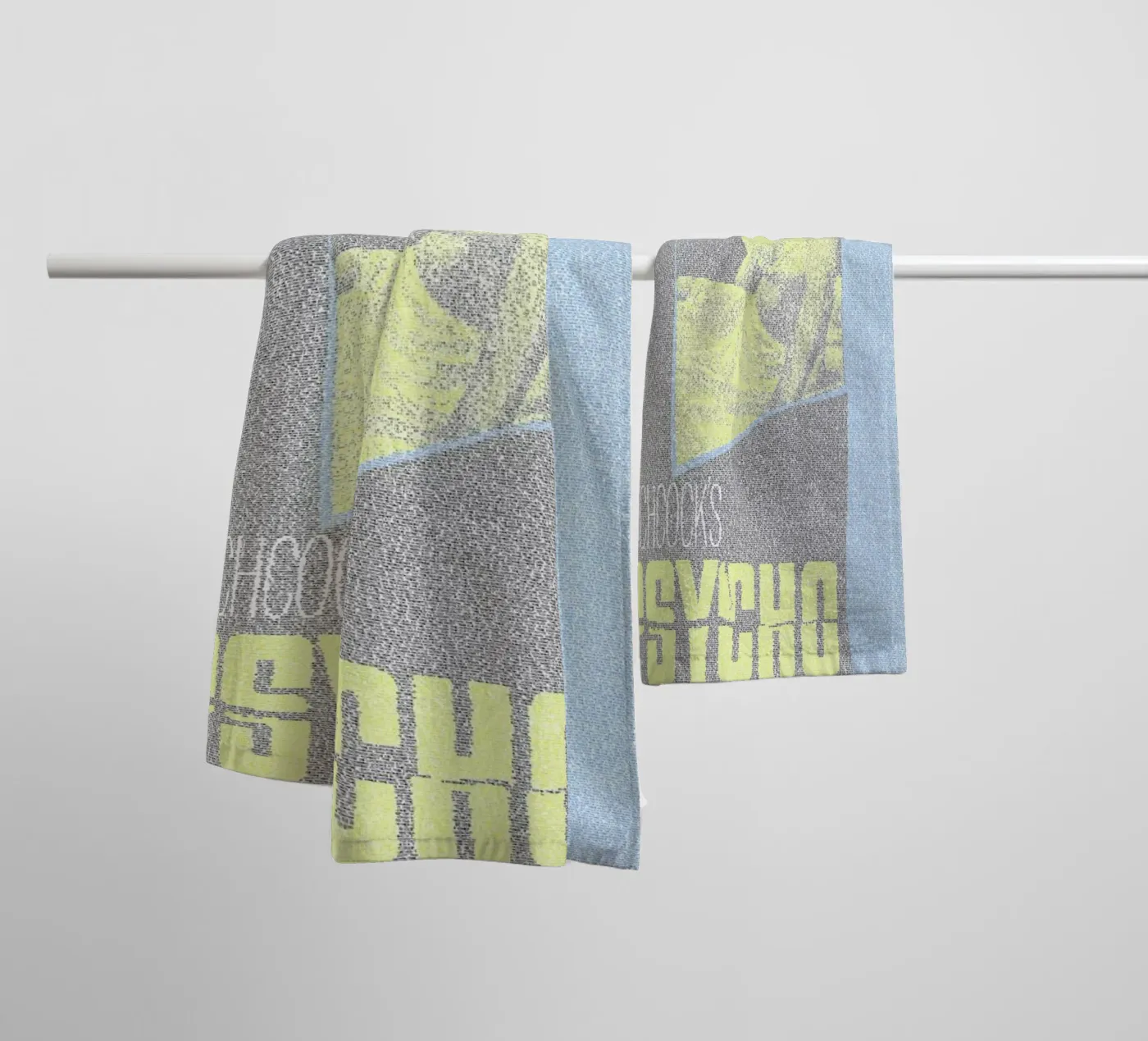 Psycho badhanddoek van Robotic Ewe