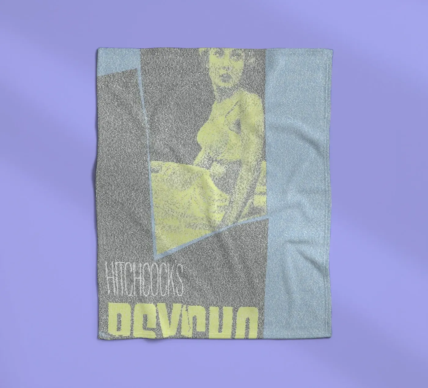 Psycho coperta in pile da Robotic Ewe