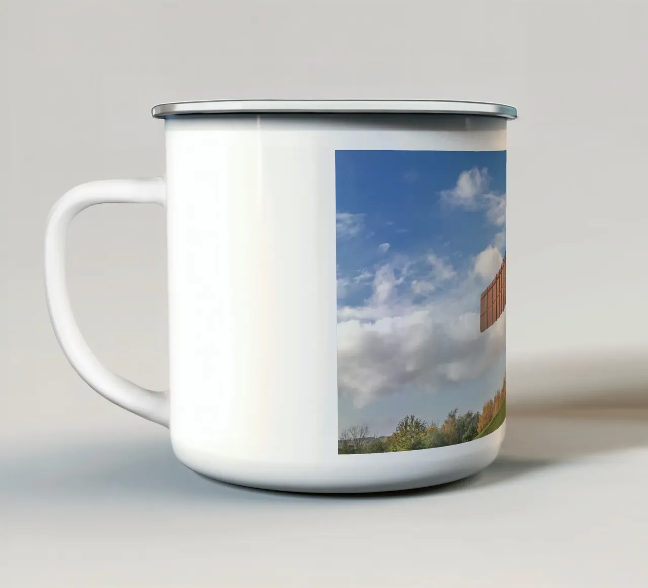 Angelo del Nord tazza in smalto da Dave Hare Photography