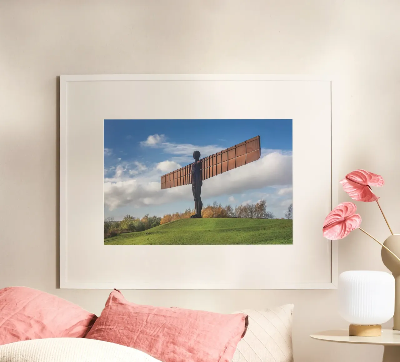 Angelo del Nord poster da Dave Hare Photography