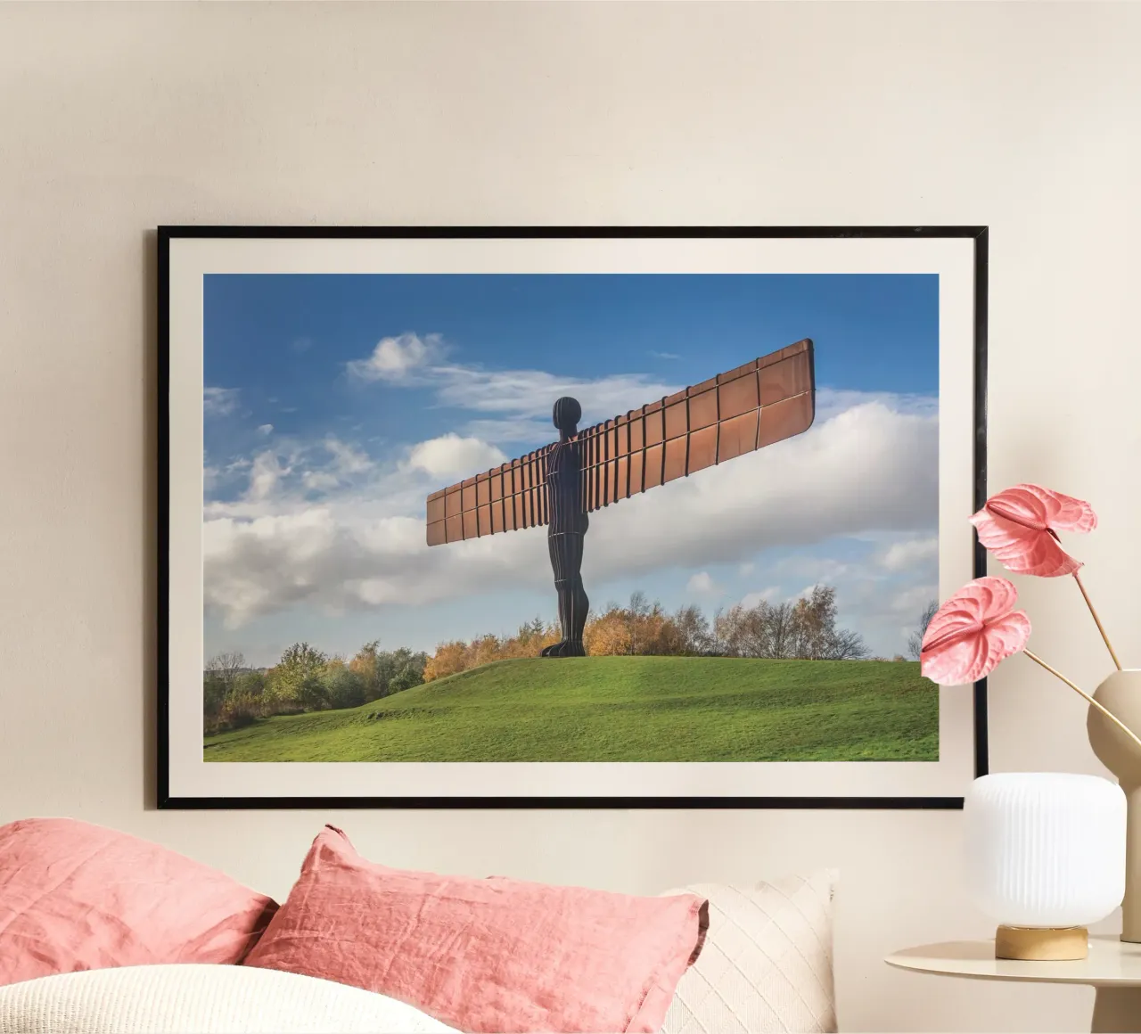 Angelo del Nord poster da Dave Hare Photography