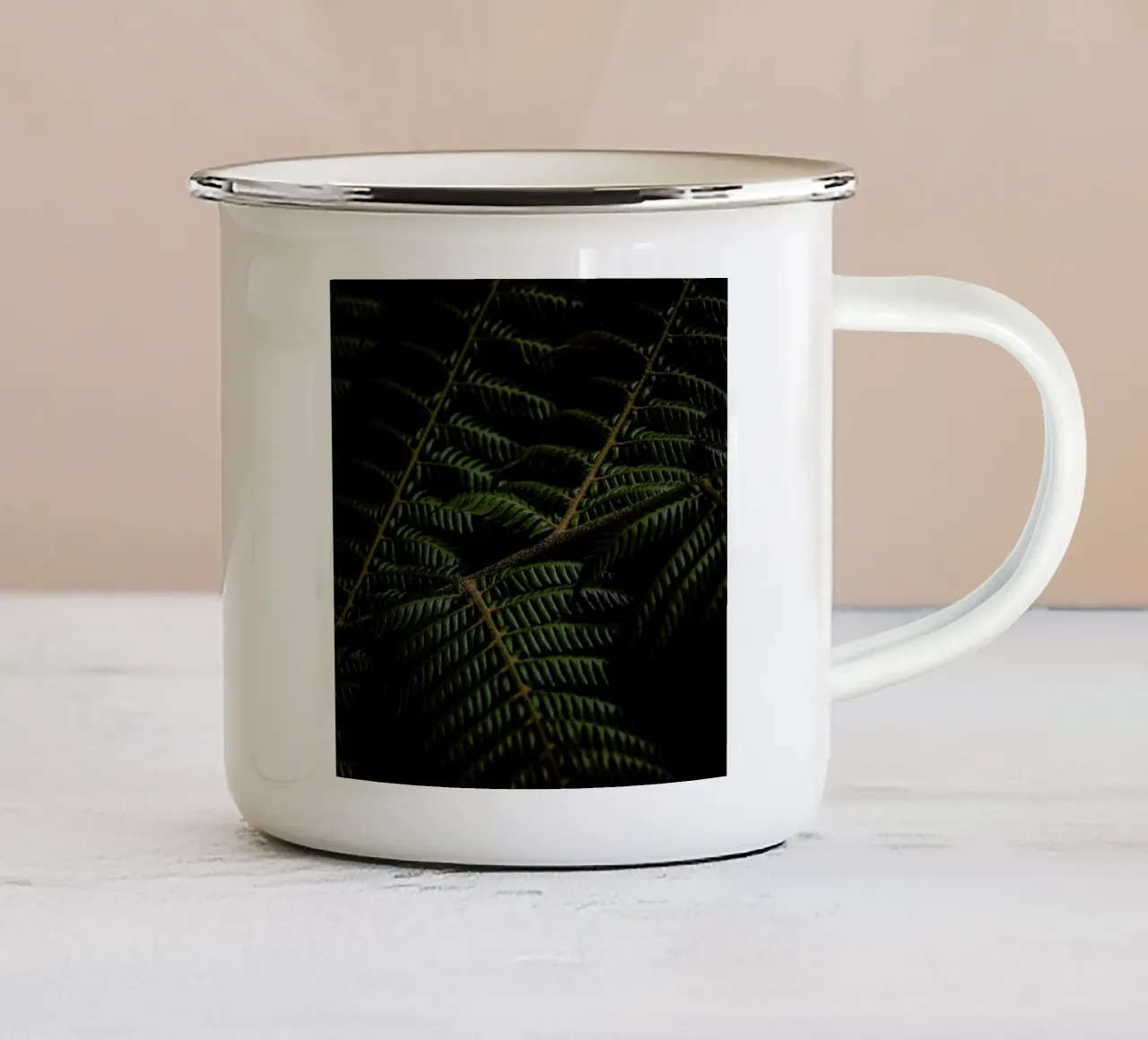 Fern 3 taza de esmalte de Nur Mut
