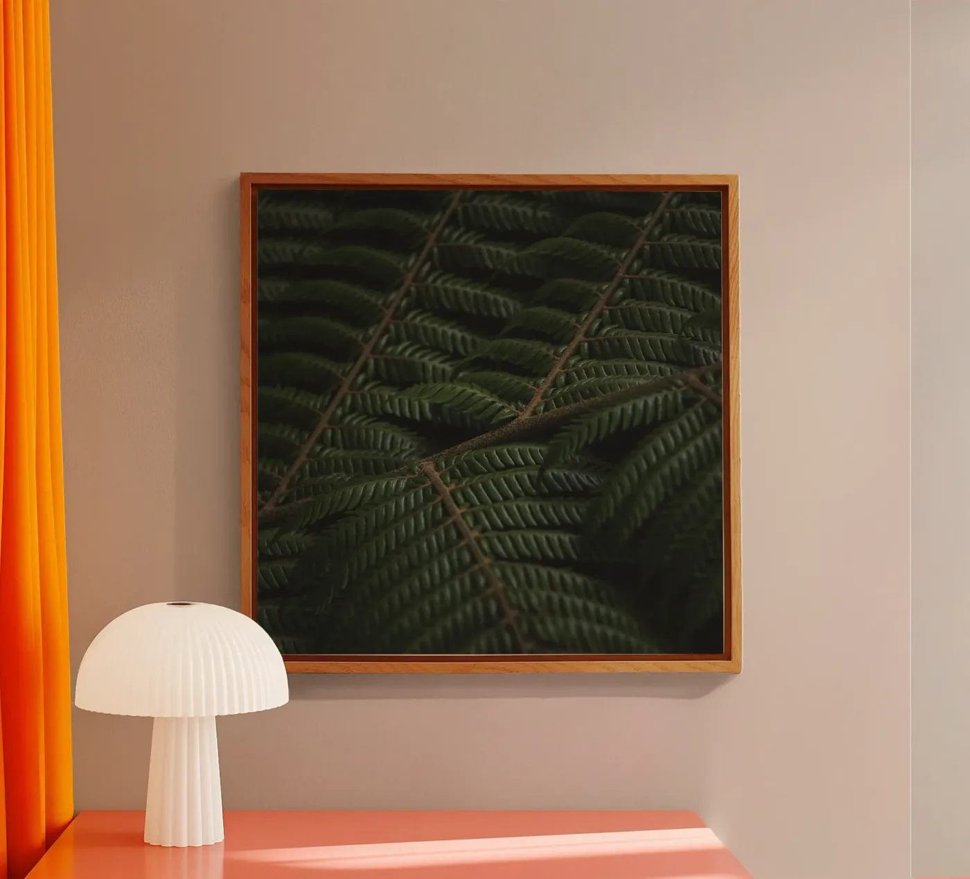 Fern 3 acryl van Nur Mut