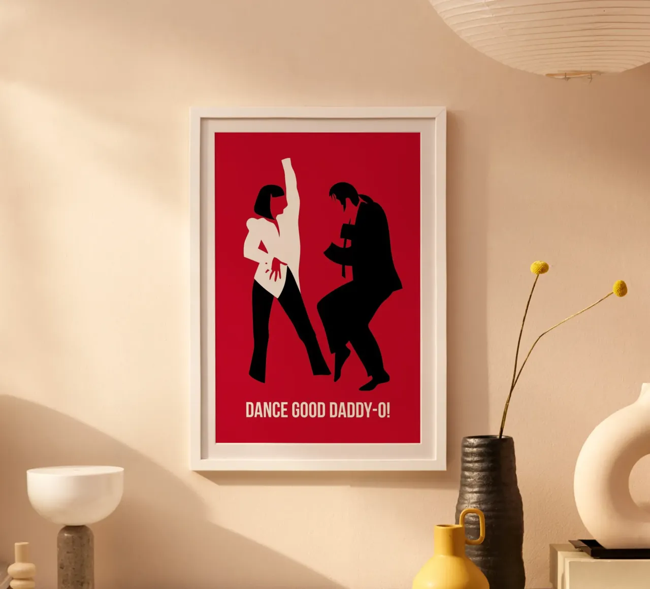Dance Good Poster 2 poster con telaio in plastica da Naxart