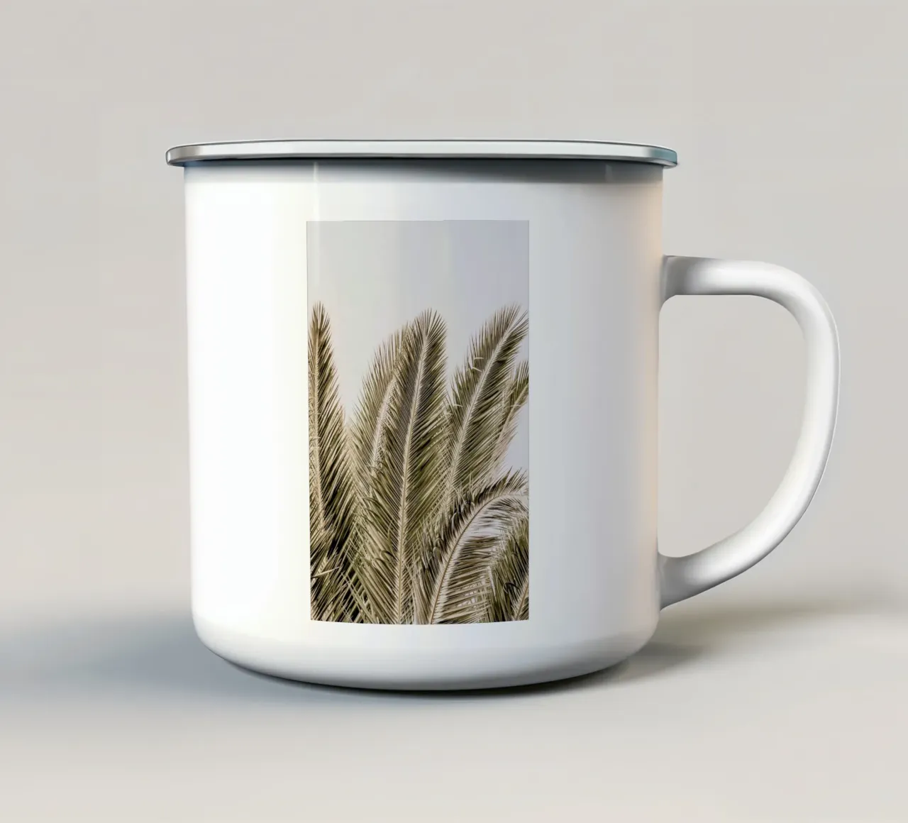 Desert Palm tazza in smalto da Shot By Clint