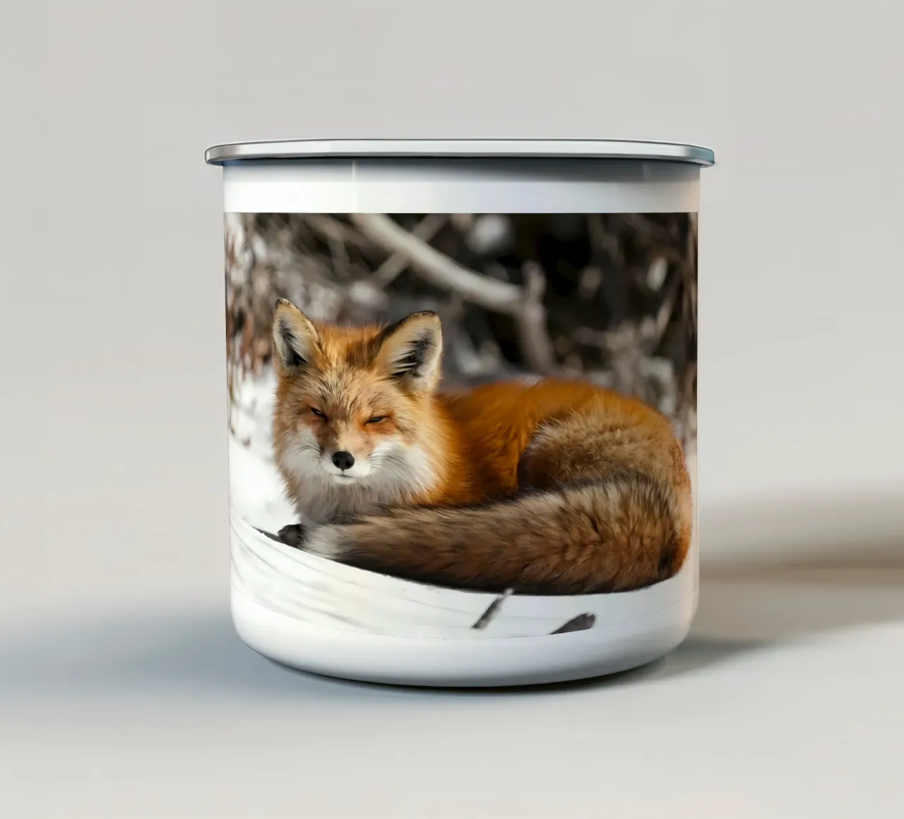 Poster animali 160 tazza in smalto da Korrie Lane