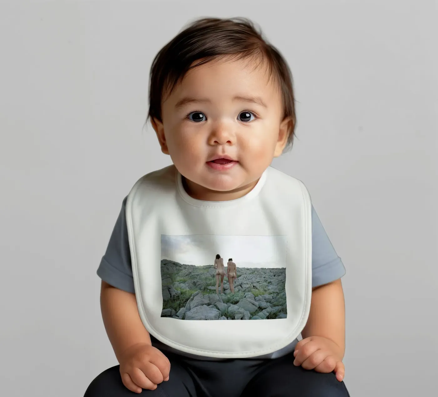 Consonance baby bib by Matevž Kosterov