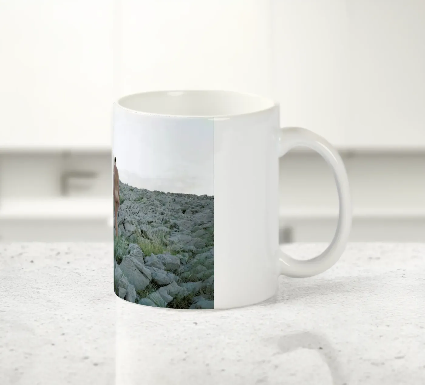 Consonance ceramic mug by Matevž Kosterov