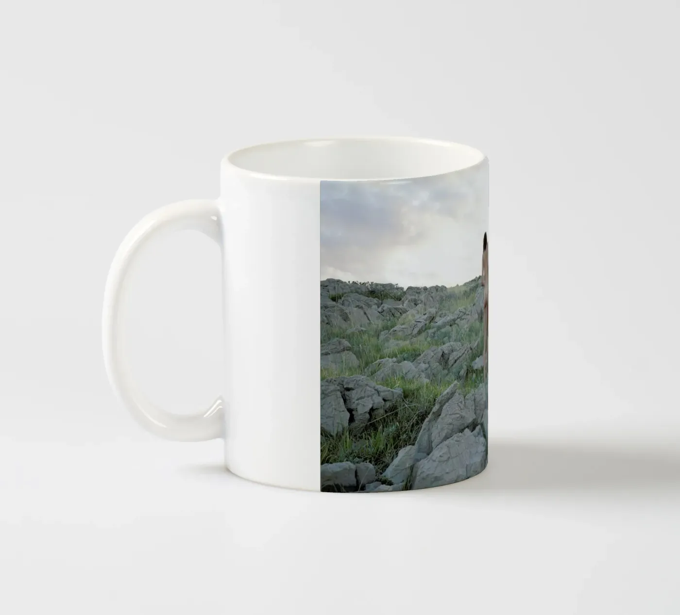 Consonance ceramic mug by Matevž Kosterov