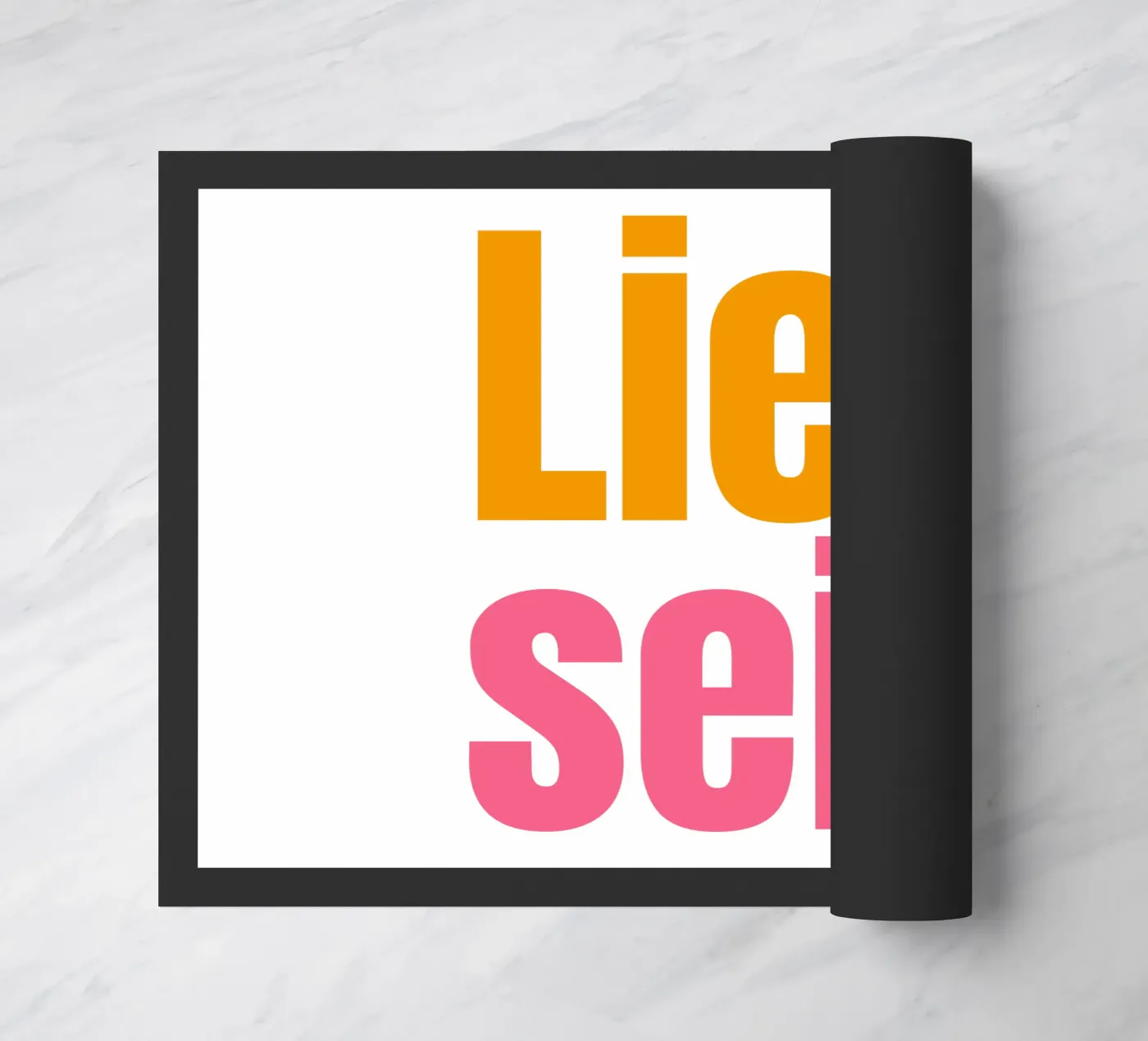 Lieb sein zerbino da Happy 😃 Art 🎨 by Christine Schnoell