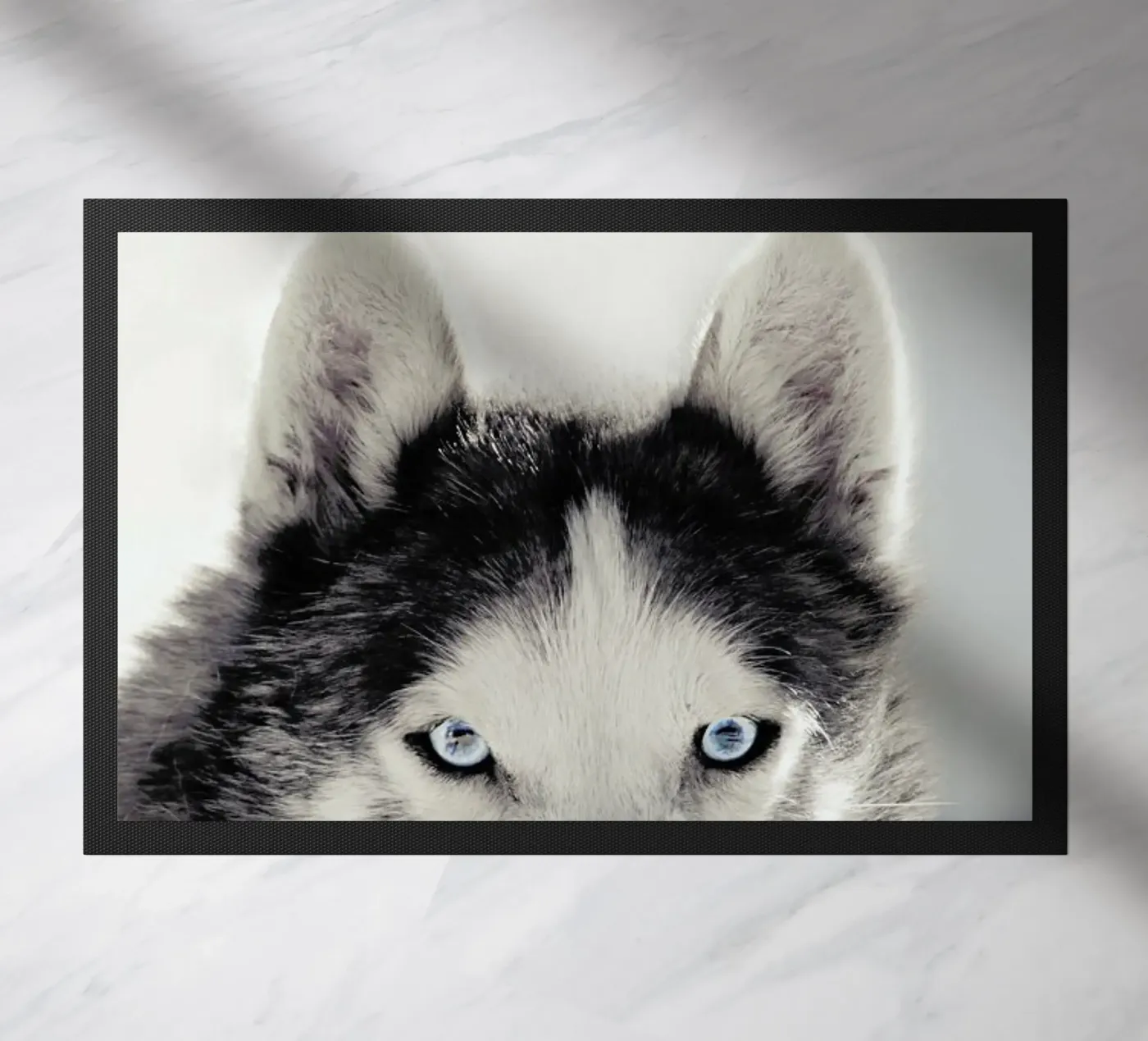 Husky deurmat van Monika Strigel