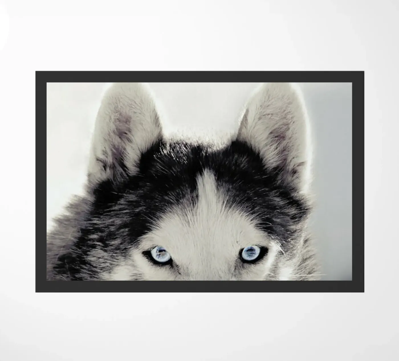 Husky deurmat van Monika Strigel