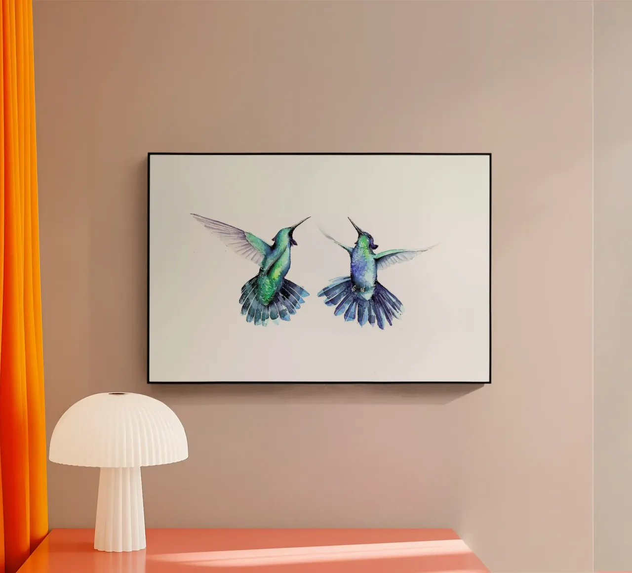 Hummingbirds plexiglass da Karolina Kijak