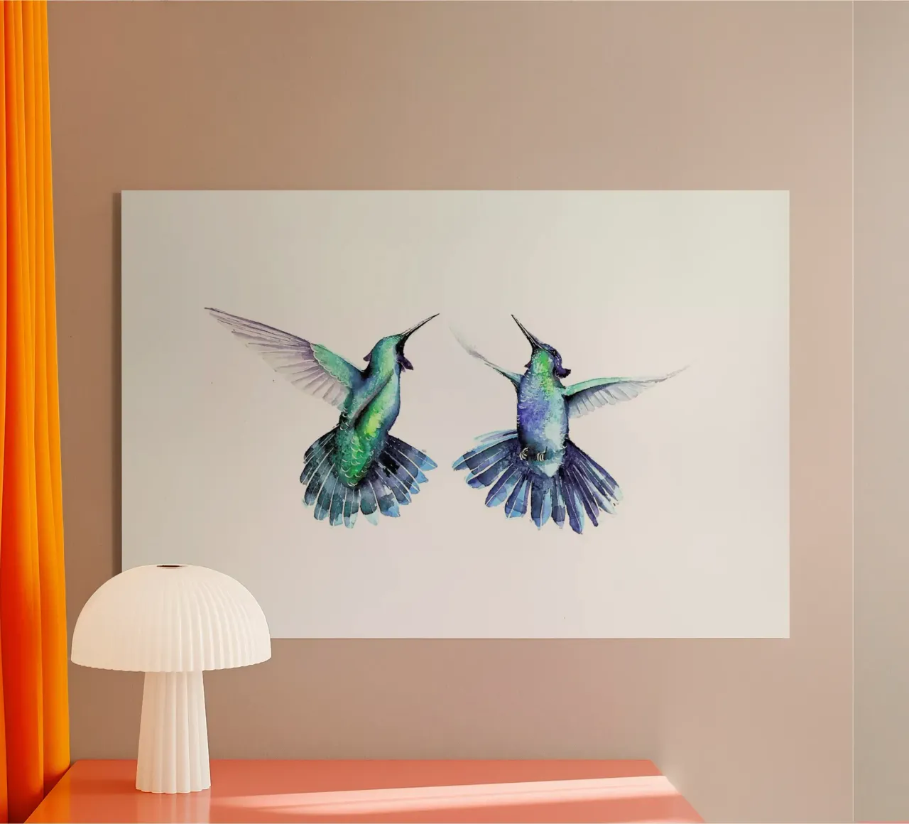 Hummingbirds plexiglass da Karolina Kijak