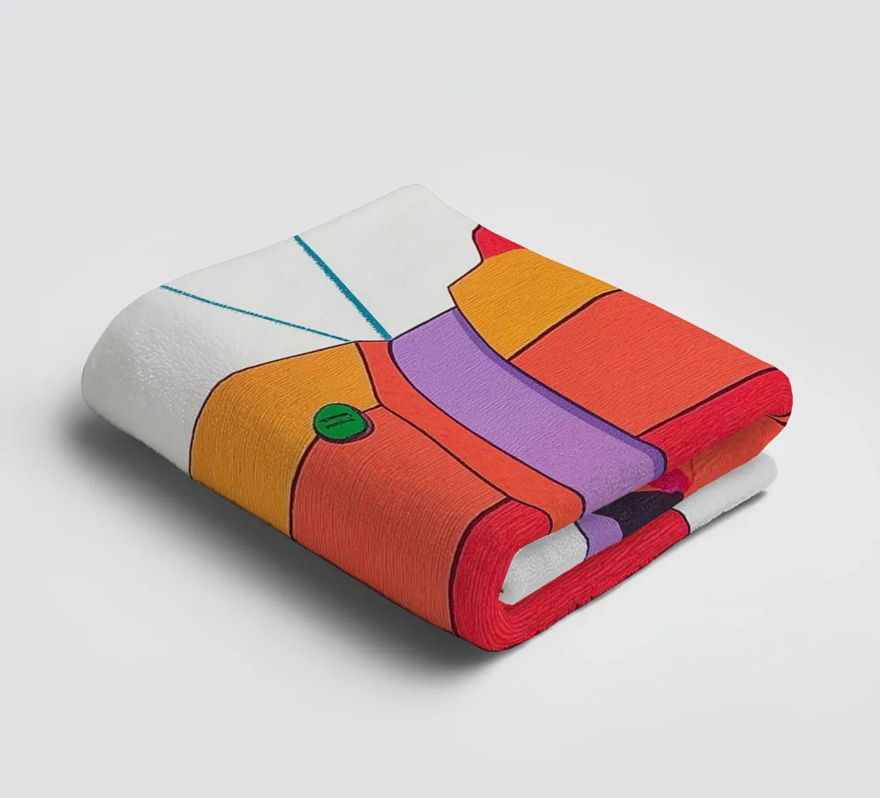 Creative Coffee Moka Poster: Energize Your Kitchen & Morning towel by Kaji
