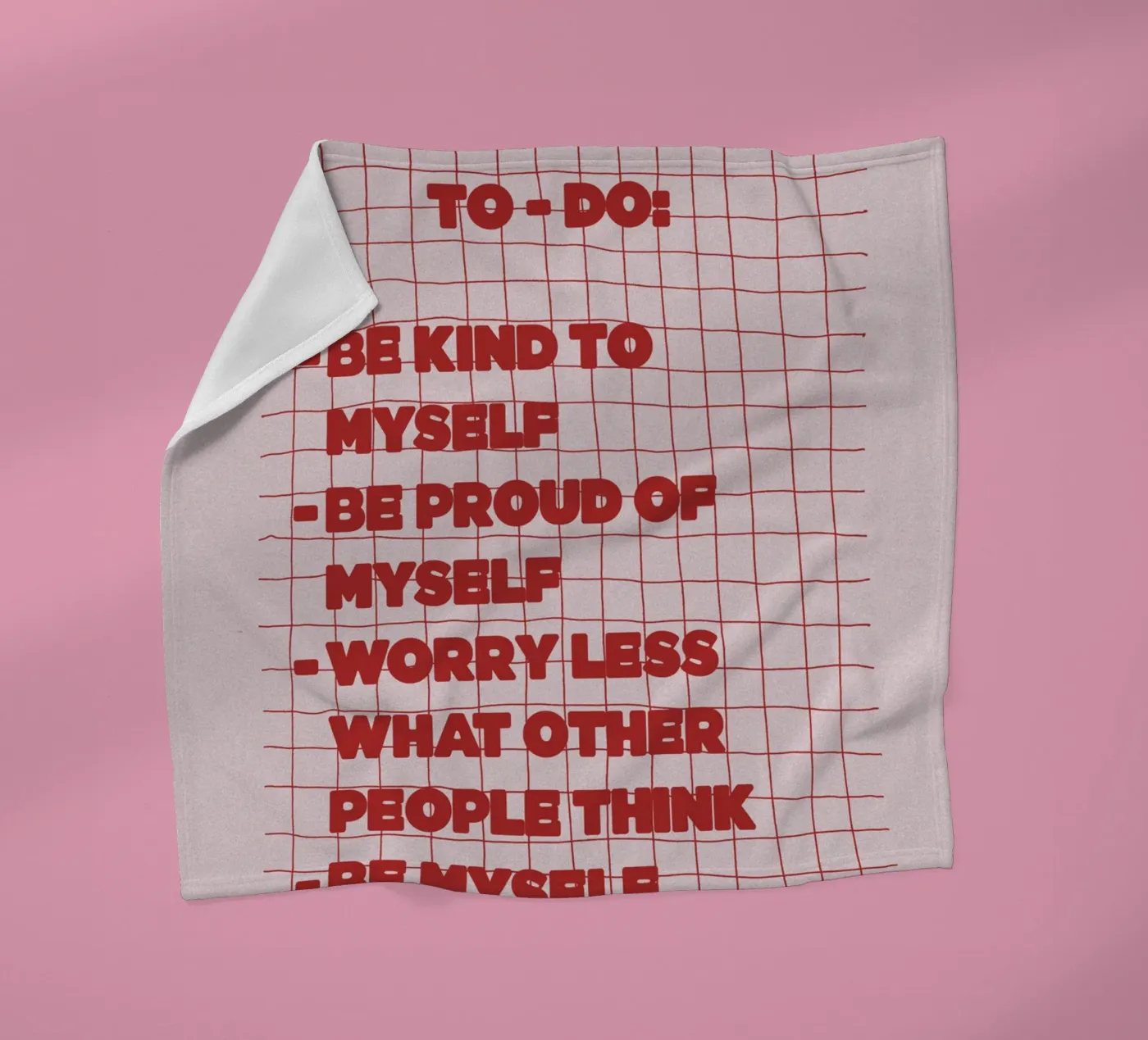 TO-DO Fleecedecke von thesoulhugclub