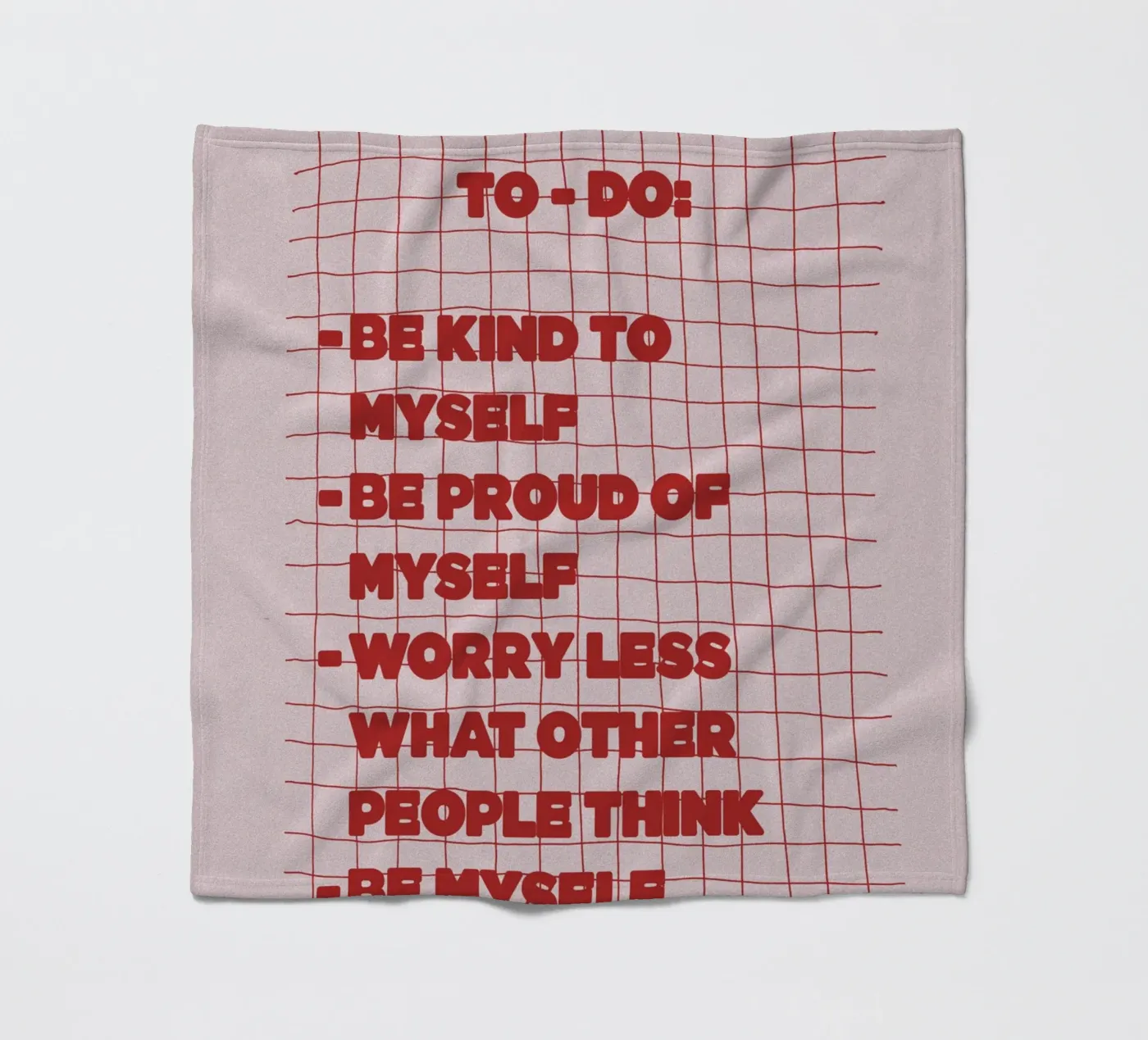 TO-DO Fleecedecke von thesoulhugclub