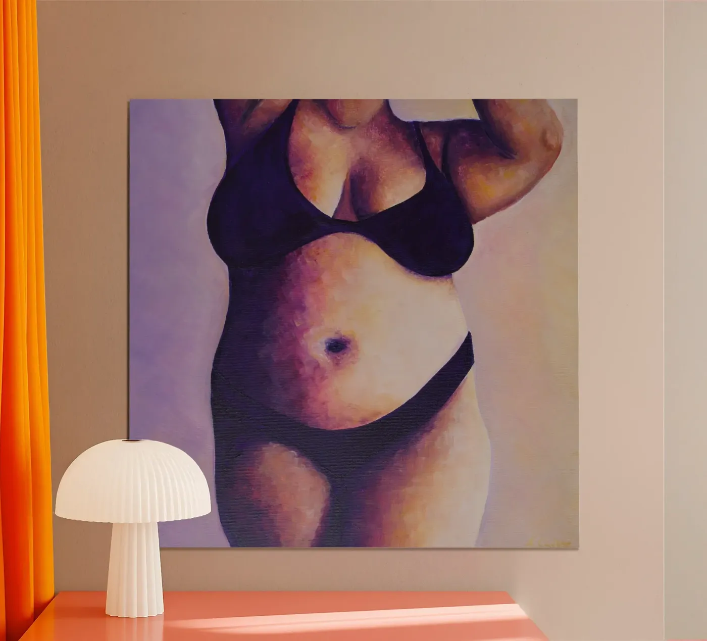 Hidden Grace Poster von alina-castro-art