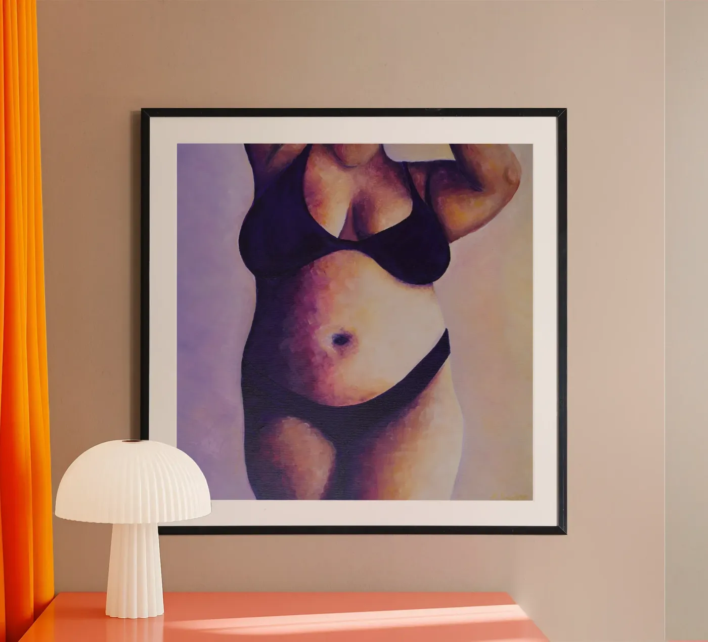 Hidden Grace Poster von alina-castro-art