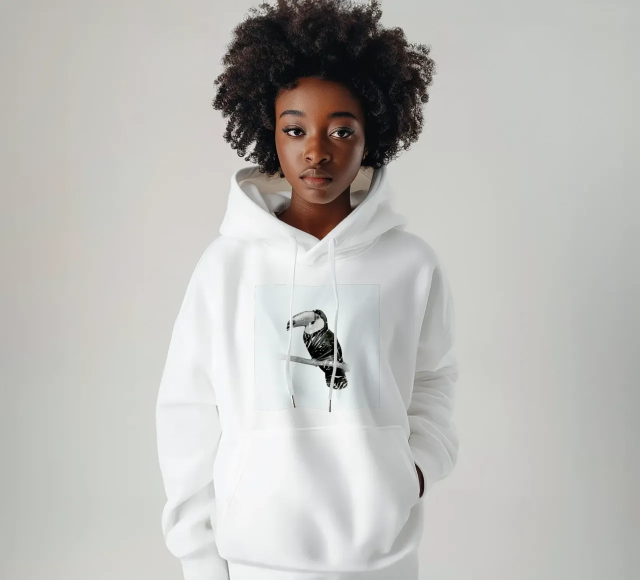 Toucan sudadera con capucha de Chris Wharton