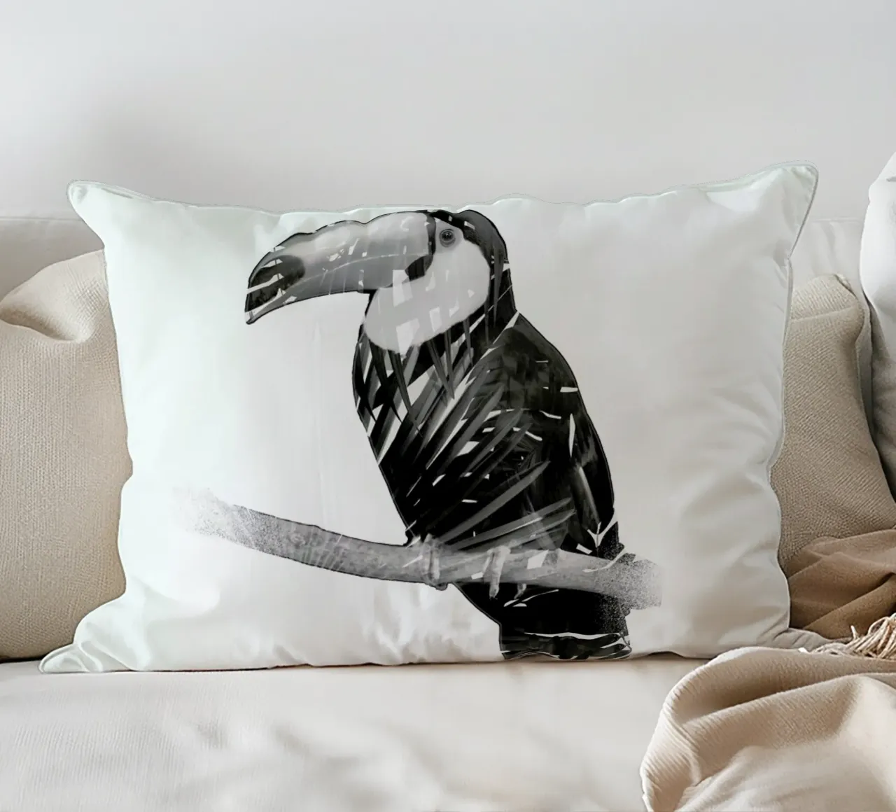 Toucan cuscino da Chris Wharton