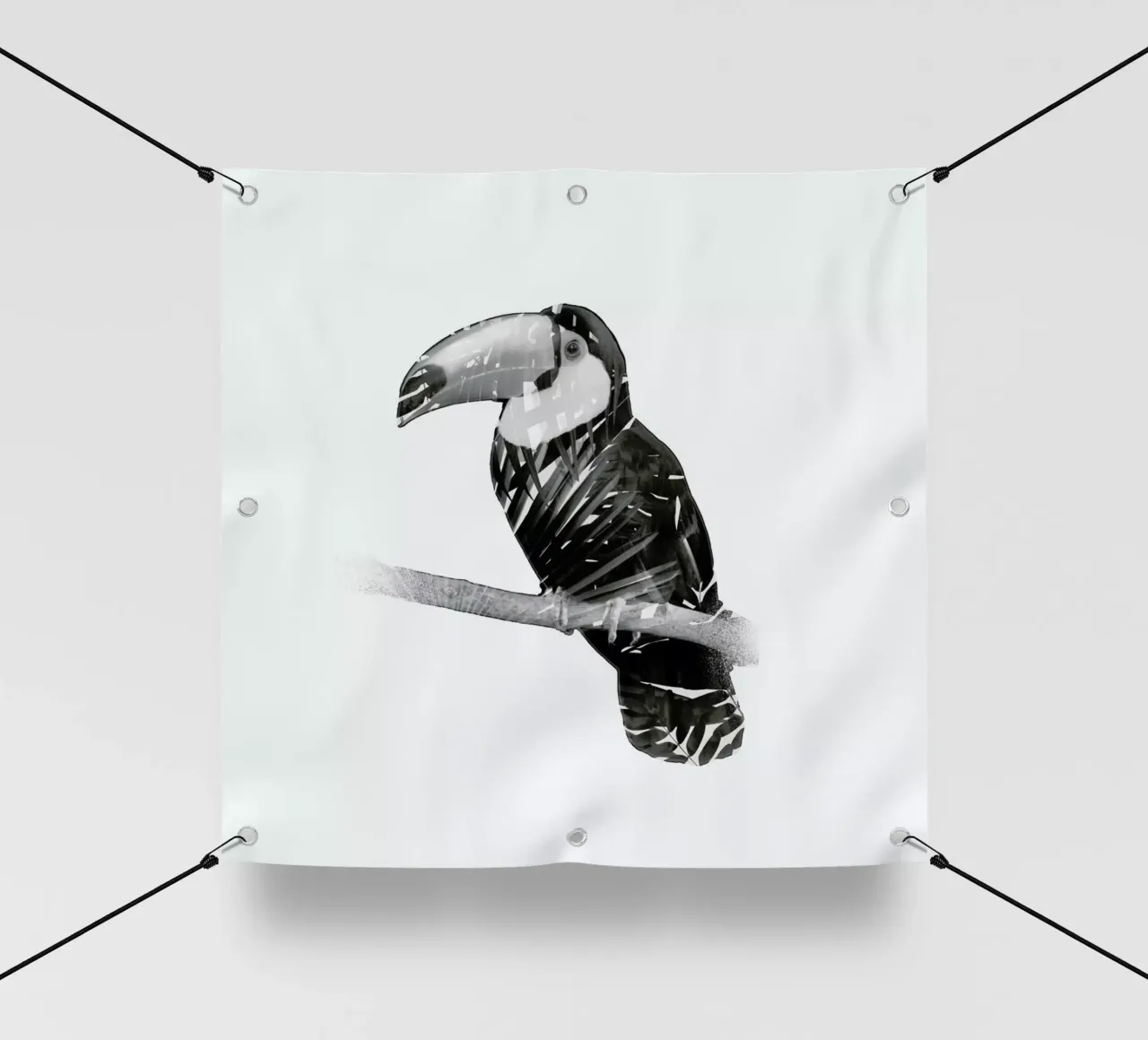 Toucan telo in pvc da Chris Wharton