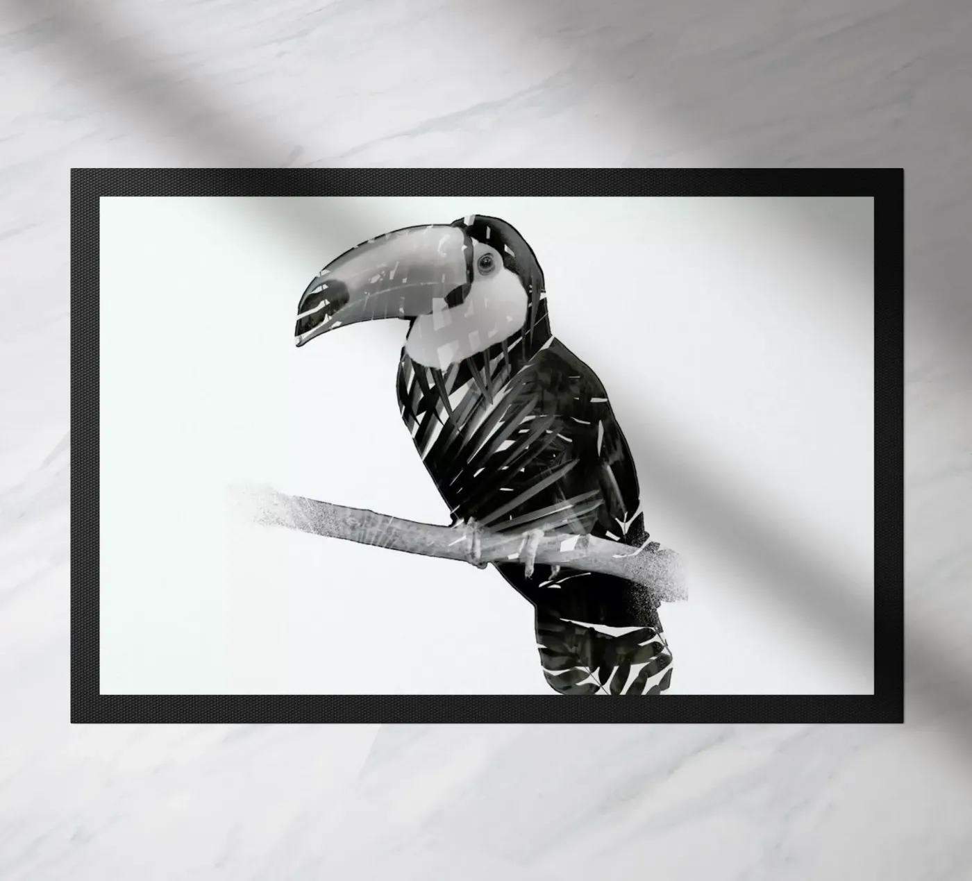 Toucan doormat by Chris Wharton