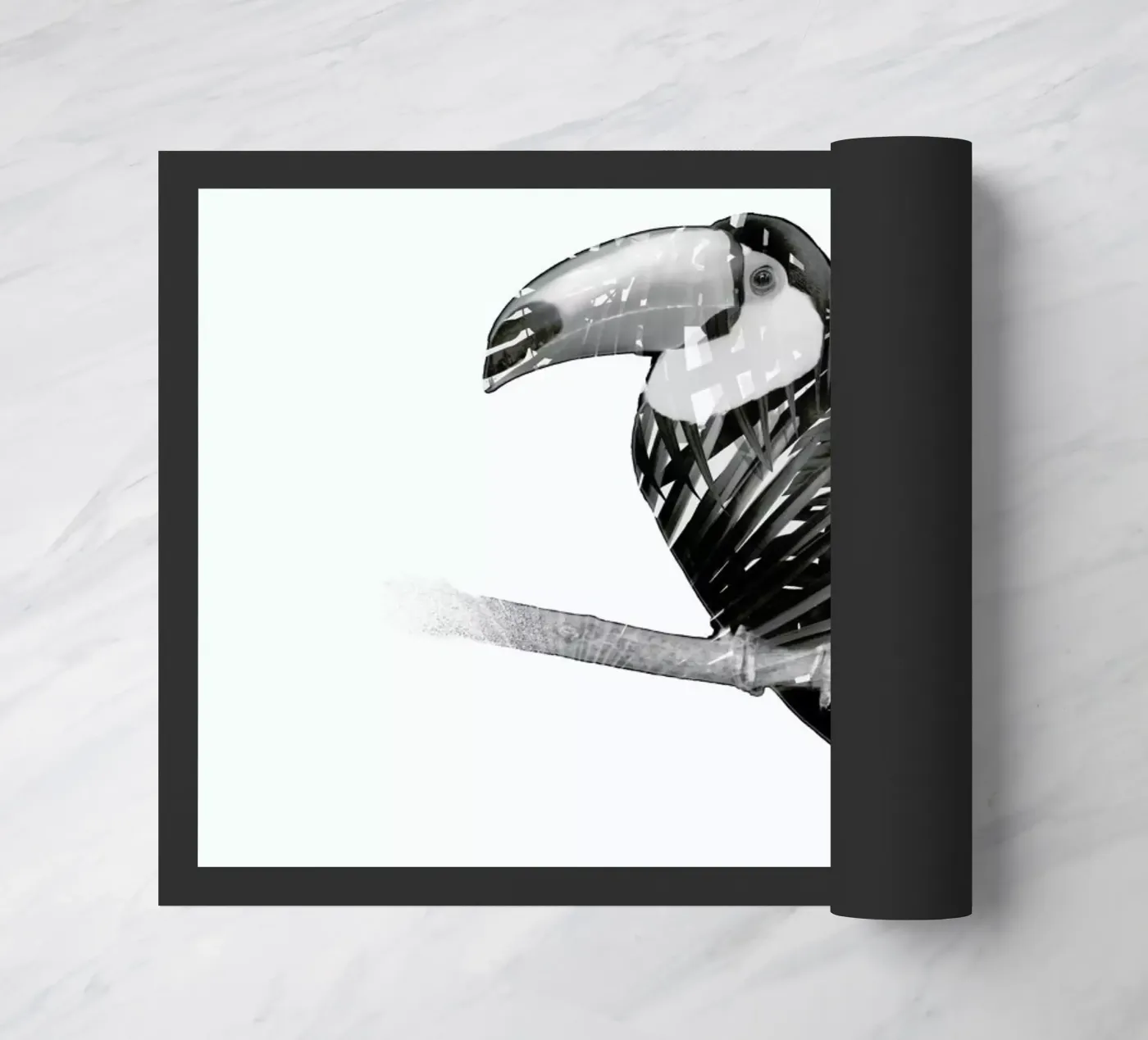 Toucan doormat by Chris Wharton