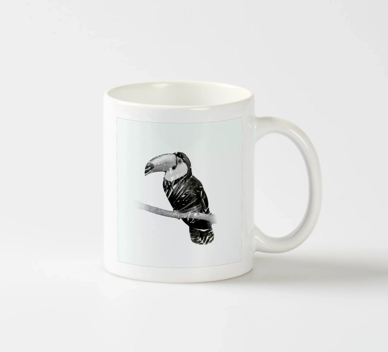 Toucan tazza in ceramica da Chris Wharton