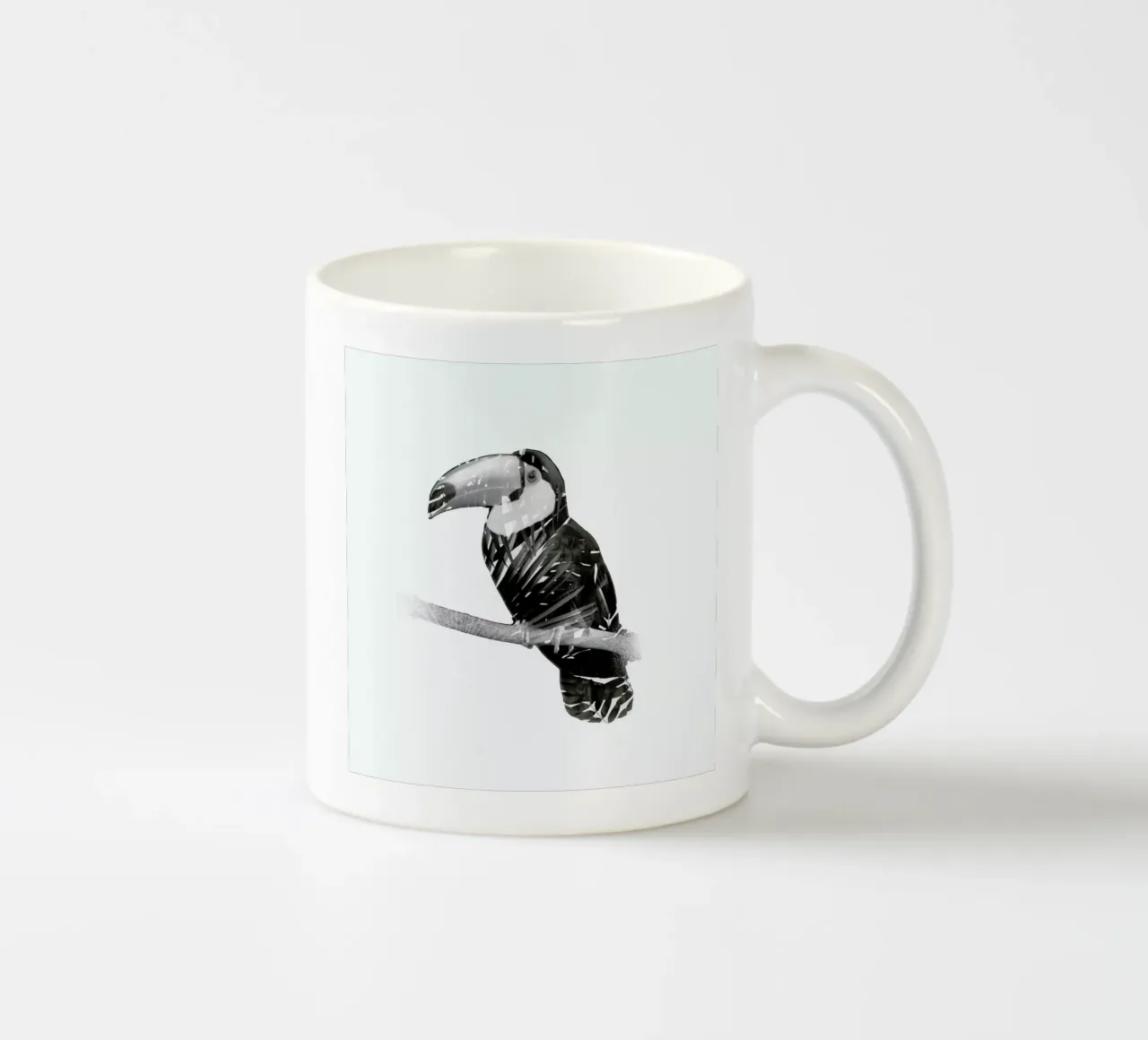 Toucan ceramic mug by Chris Wharton