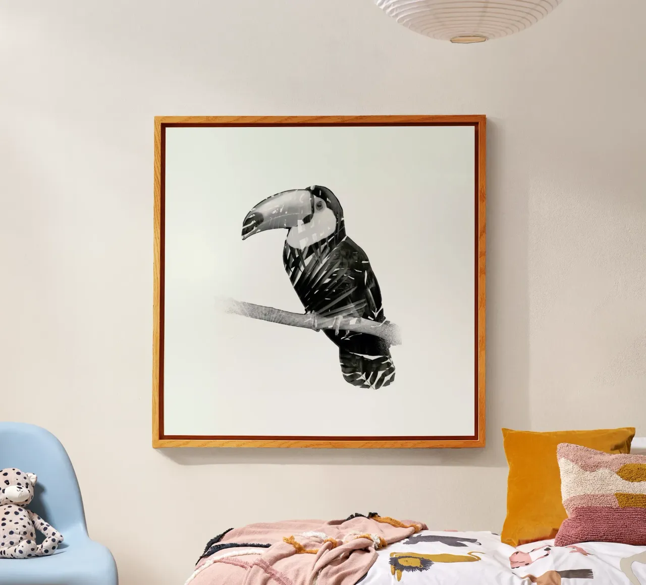 Toucan plexiglass da Chris Wharton