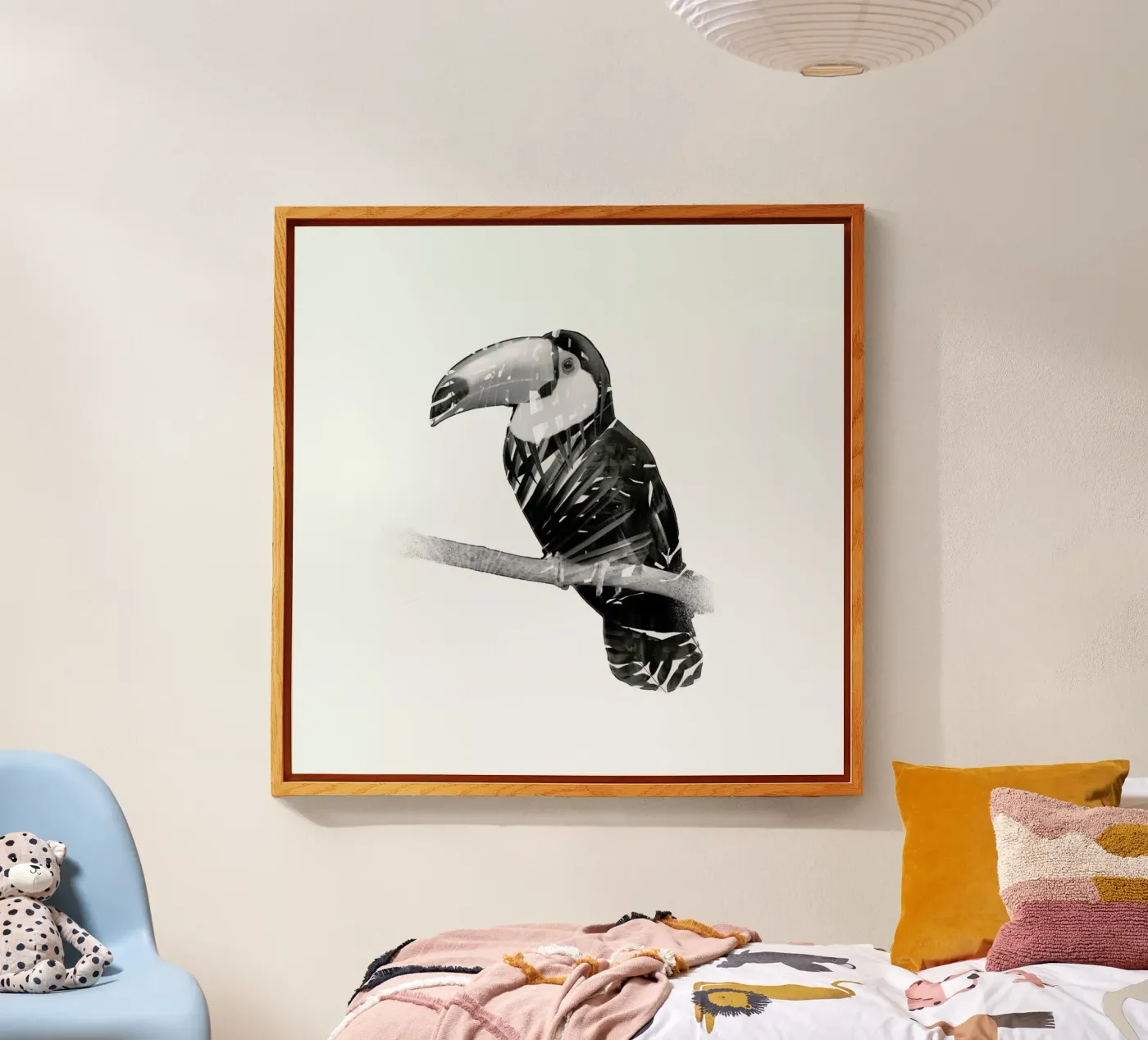 Toucan acryl van Chris Wharton