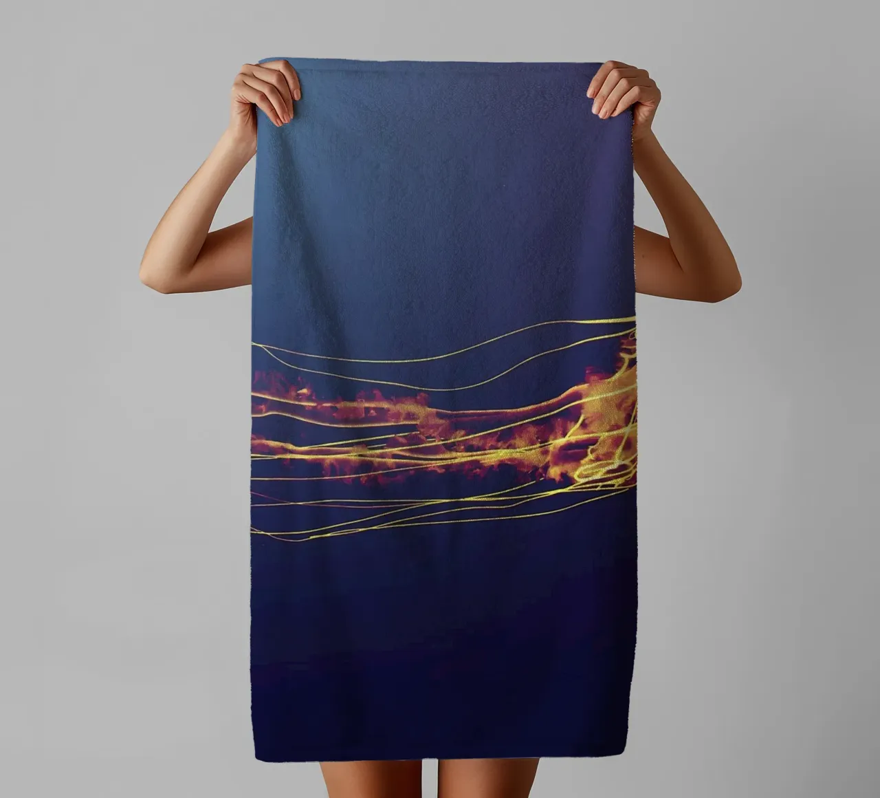 Animal poster 179 towel by Korrie Lane