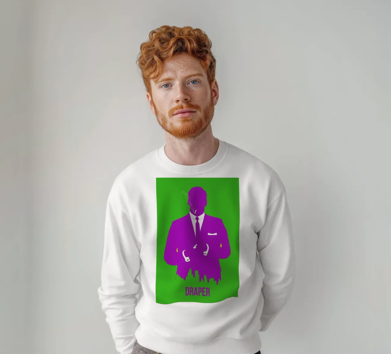 Draper Poster 1 felpa da Naxart