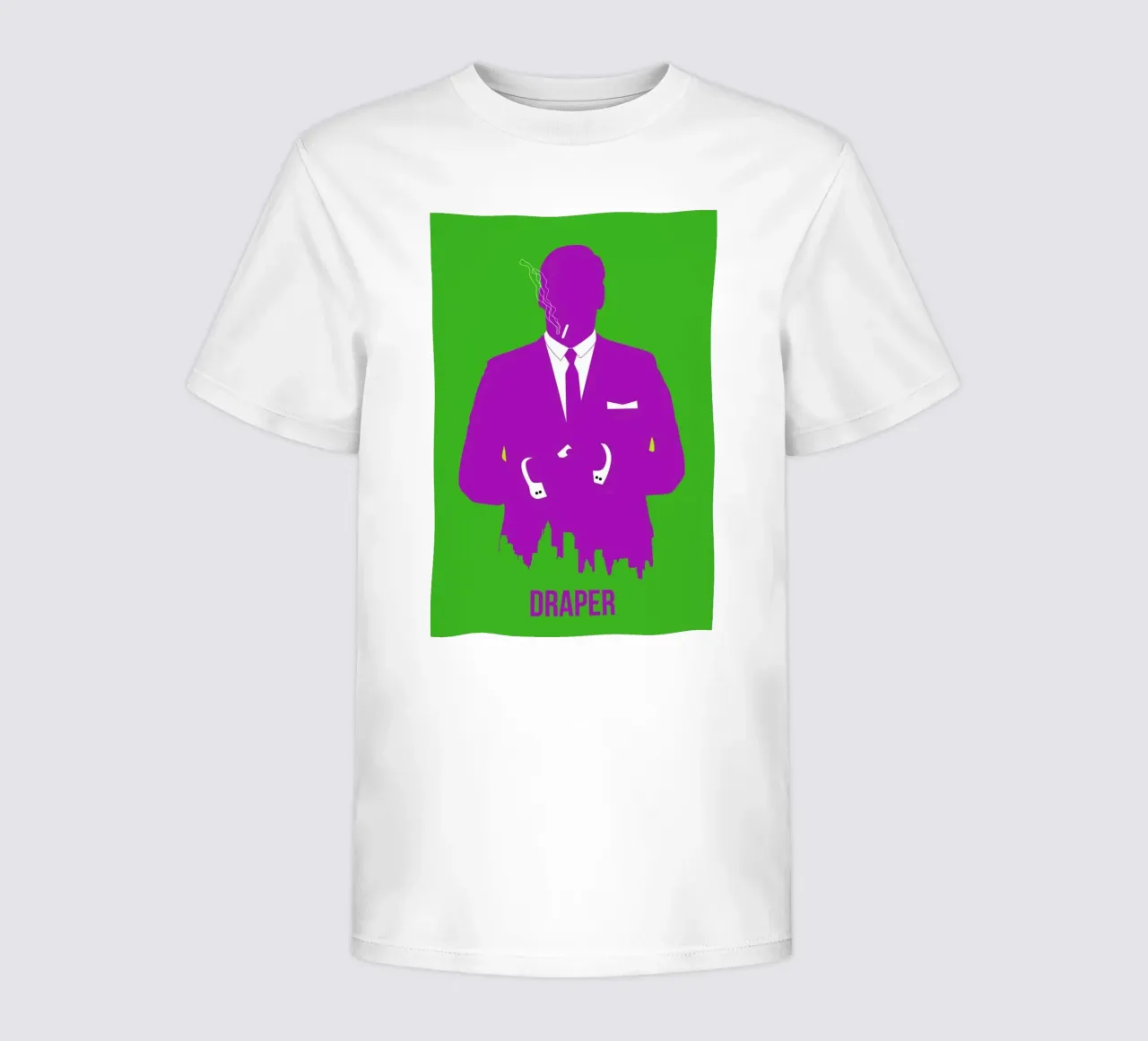 Draper Poster 1 kids t-shirt by Naxart