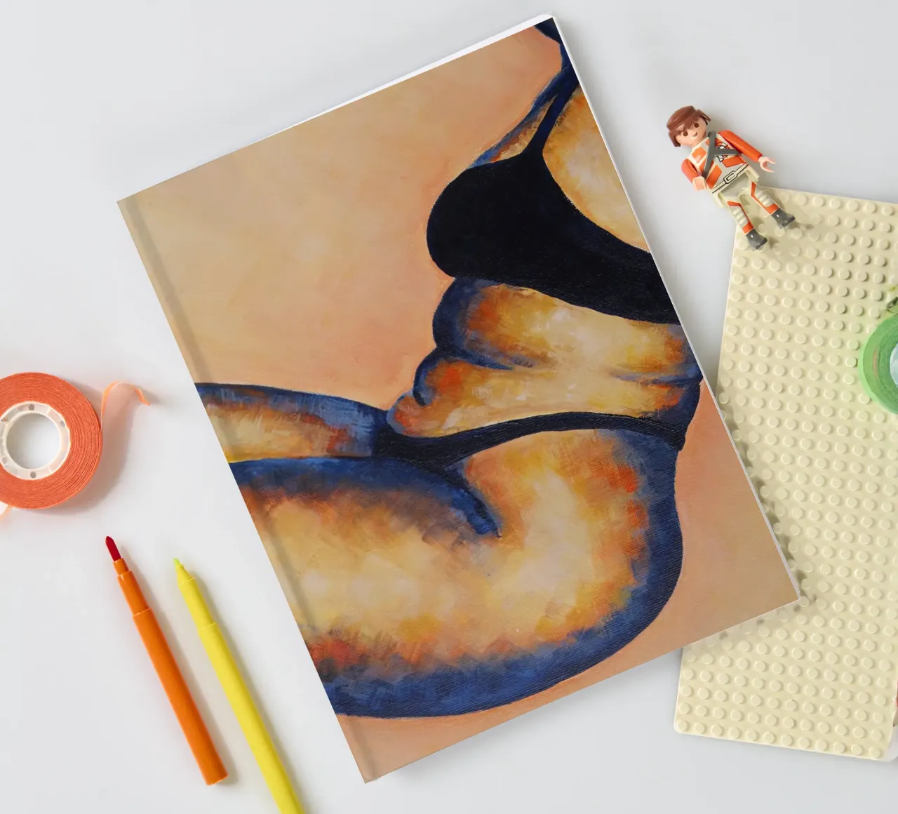Reality Check #2 notebook by alina-castro-art