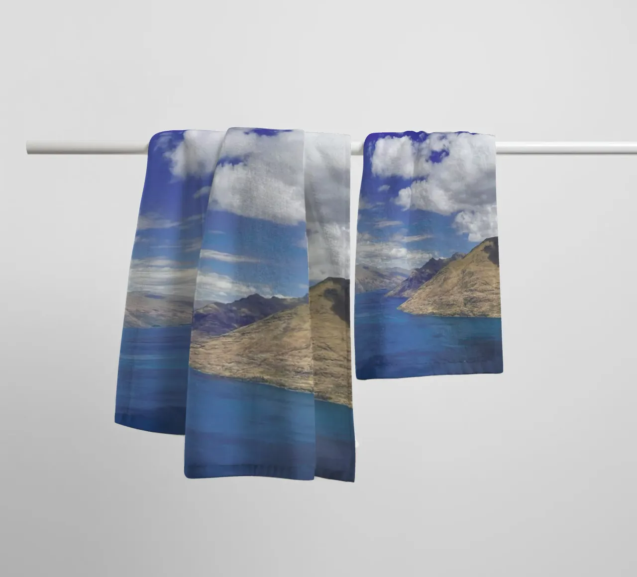 Skyline Queenstown asciugamano da bagno da Nur Mut