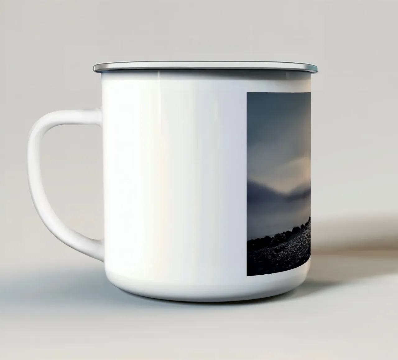 Poster animali 189 tazza in smalto da Korrie Lane