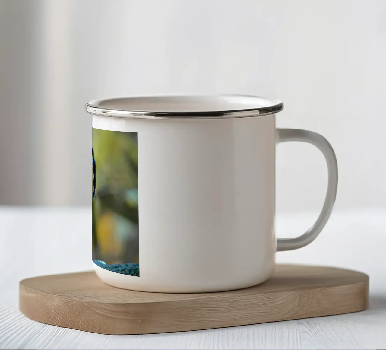 Poster animali 191 tazza in smalto da Korrie Lane