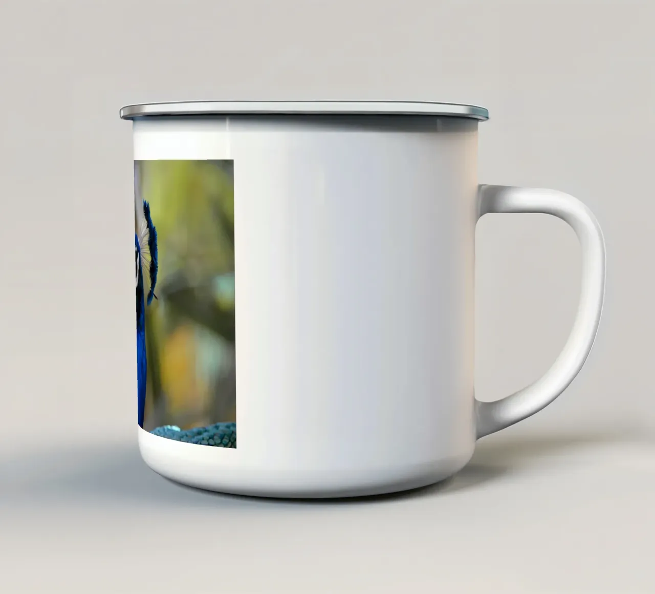 Poster animali 191 tazza in smalto da Korrie Lane