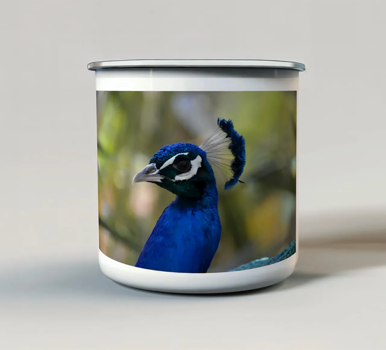 Poster animali 191 tazza in smalto da Korrie Lane
