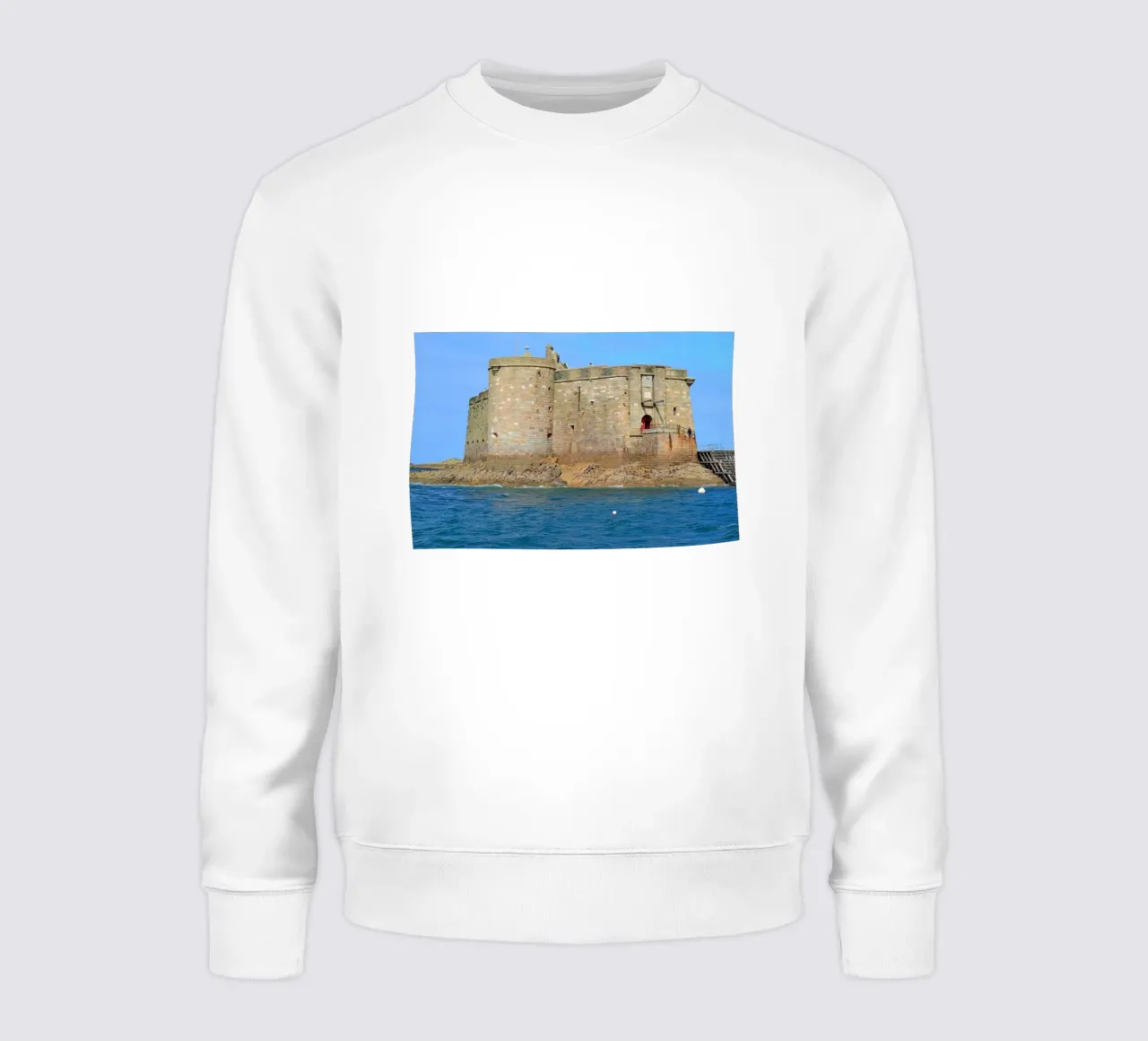FAA229 CHATEAU DU TAUREAU MORLAIX FRANCIA sudadera de Thierry vobmann photography
