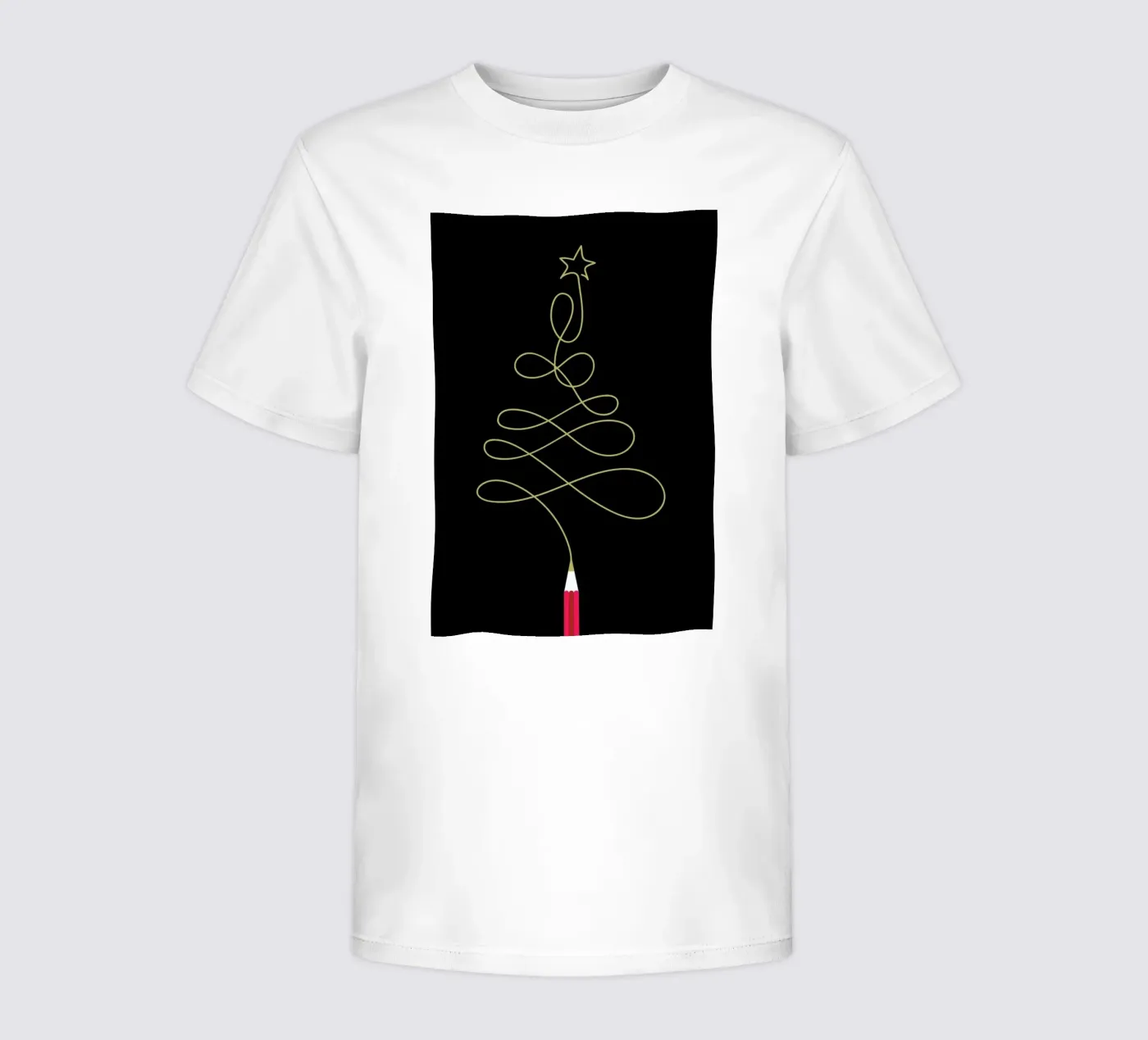 Pencil Tree t-shirt bambini da Doozal