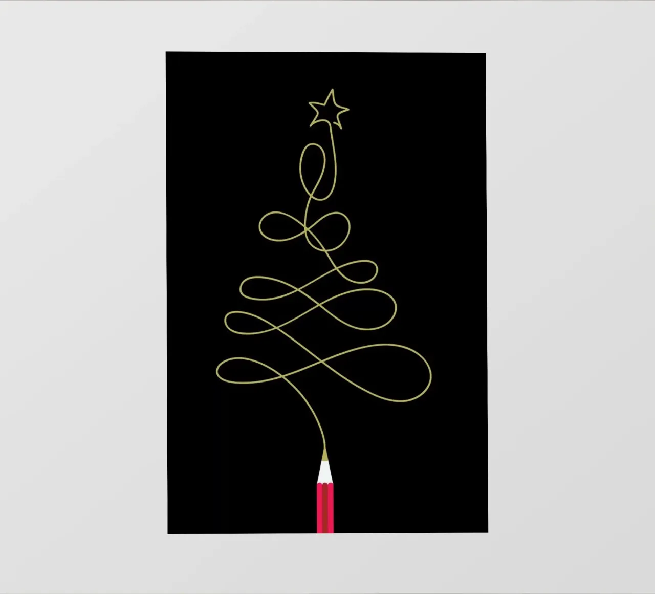 Pencil Tree backlit film by Doozal