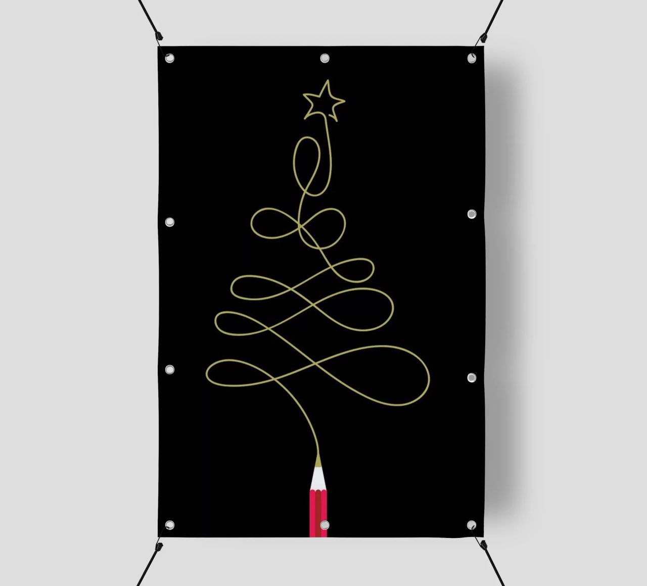 Pencil Tree telo in pvc da Doozal
