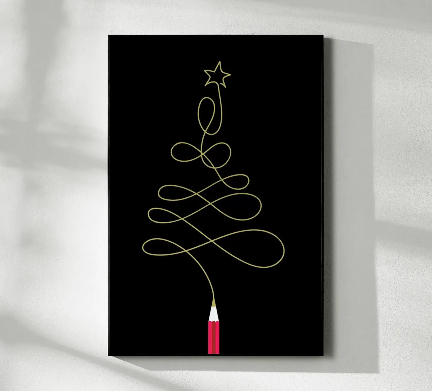 Pencil Tree acrylic glass by Doozal